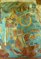 Bataille de Cacaxtla, période classique tardive